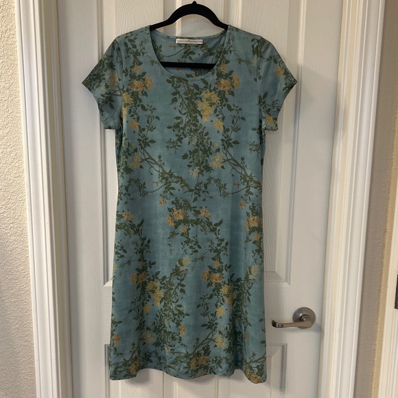 Peruvian Connection Dresses & Skirts - Peruvian Connection Cottagecore Floral Summer Dress M